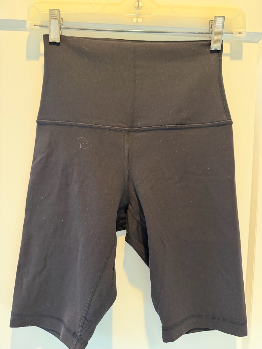 lululemon athletica Black High-Rise Bike Shorts